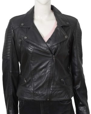 asymmetrical leather jackets