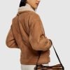 Womens-Faux-Shearling-Leather-Jacket